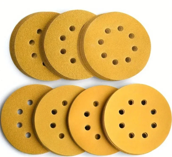 round sanding discs with holes