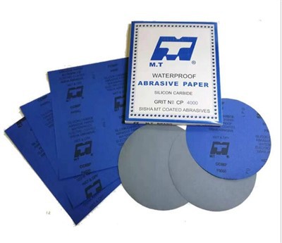 Blautur og þurr sandpappír fyrir bíla